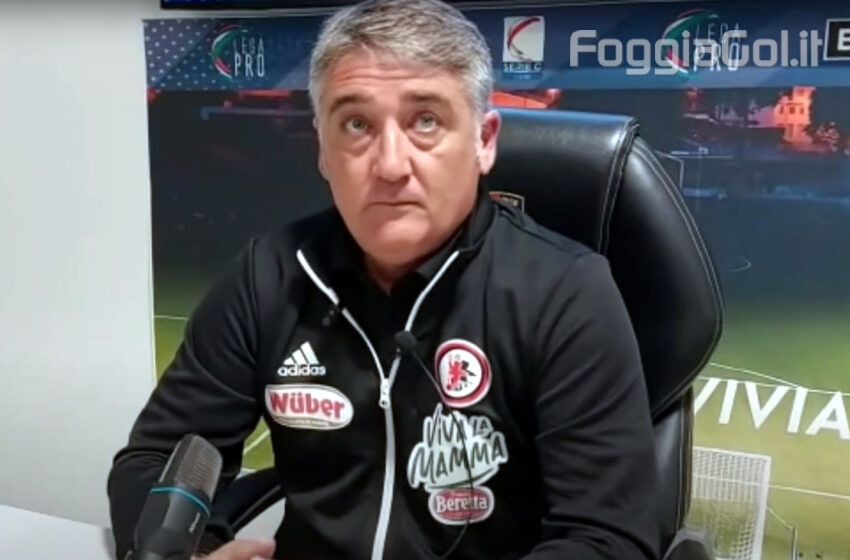  Boscaglia non è più l’allenatore del Foggia