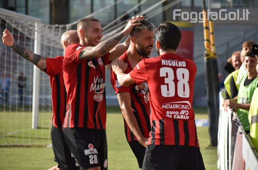  Al Foggia basta un tempo per avere ragione della Fidelis Andria (3-1)