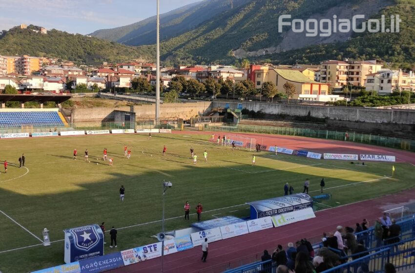  Gelbison-Foggia 2-0 risultato finale