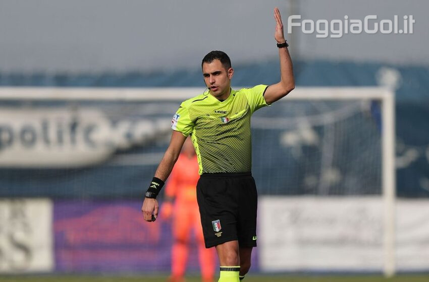  Foggia-Crotone affidata a Di Graci di Como