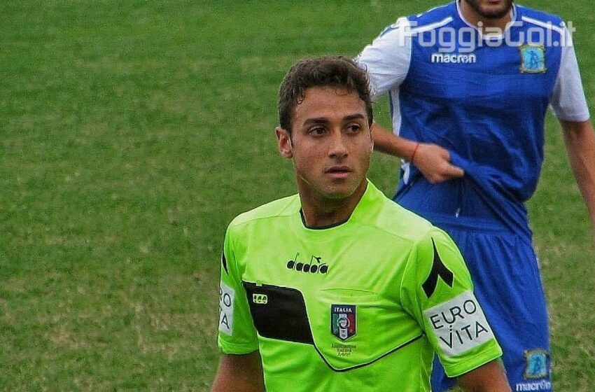  Foggia-Picerno affidata a Pezzopane di L’Aquila