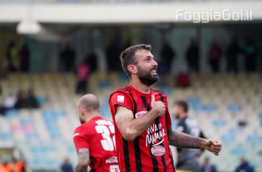  Davide Petermann torna a vestire la maglia rossonera del Foggia