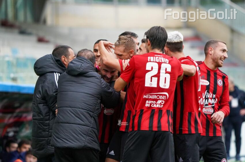  Il Foggia manda in fumo il doppio vantaggio. Il Cerignola in rimonta si aggiudica il derby (2-3)