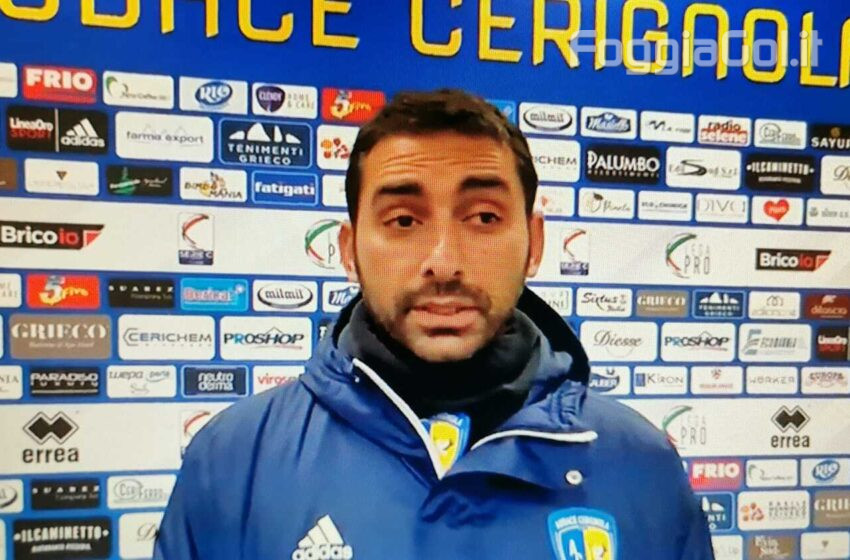  Mister Pazienza “Andremo a Potenza per confermare l’ottimo momento che stiamo attraversando”