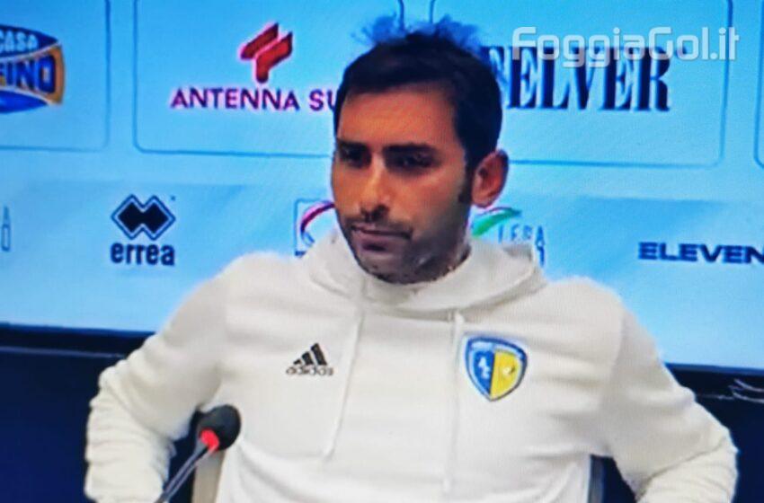  Mister Pazienza.” Per quanto visto in campo meritavamo qualcosina in più”