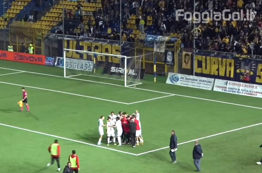  Juve Stabia – Foggia 2-3 (Coppa Italia) dopo i calci di rigore