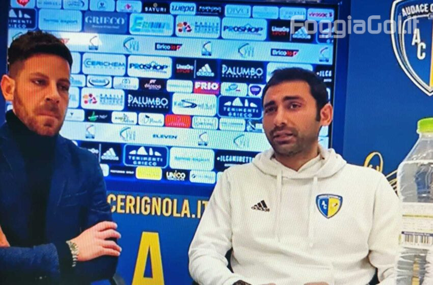  Mister Pazienza verso Latina Audace Cerignola