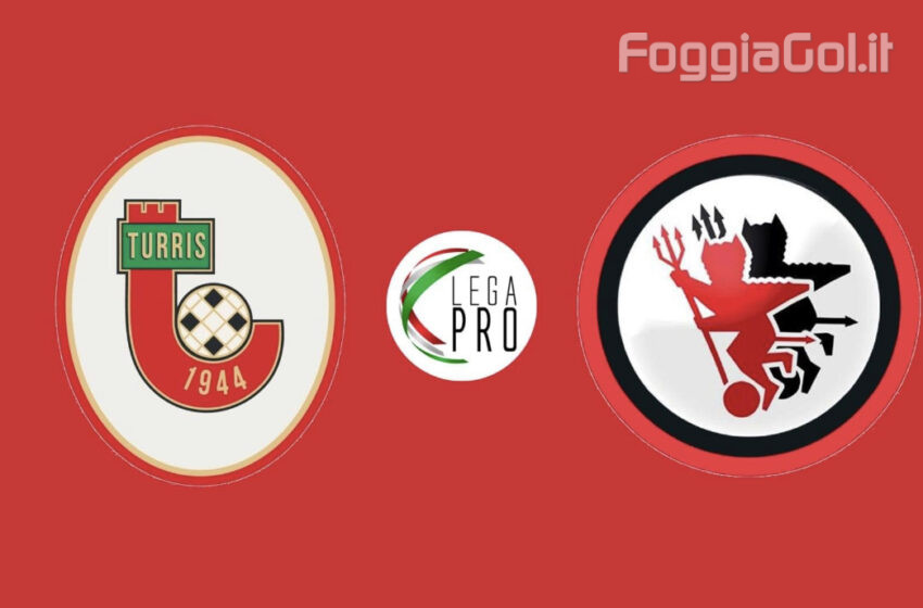  Turris-Foggia 1-2 risultato finale