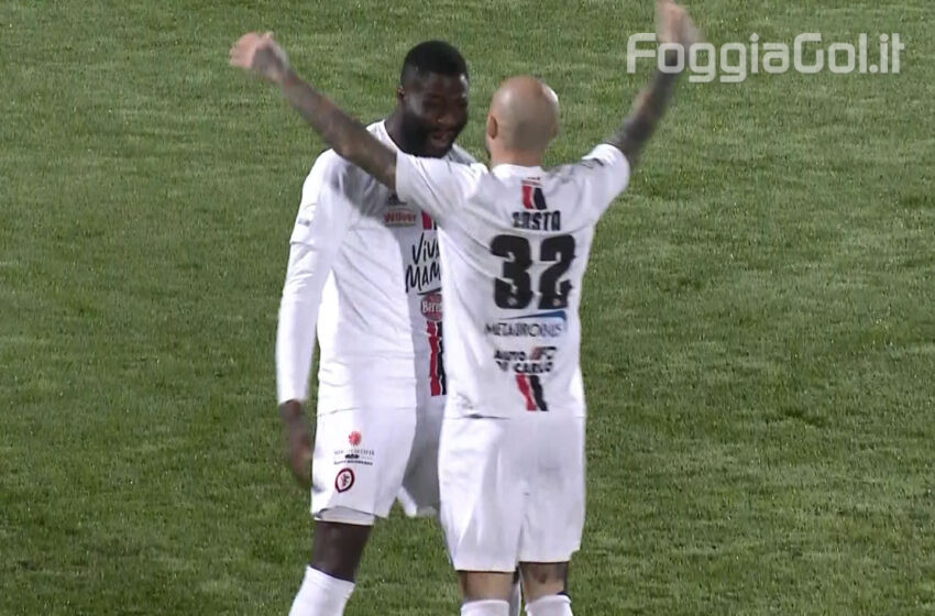  Uomini prima che calciatori: il Foggia cerca e ottiene una preziosa vittoria