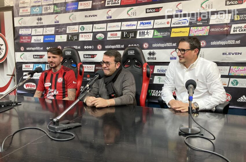  Vacca:”Sentivo il bisogno di tornare a Foggia”