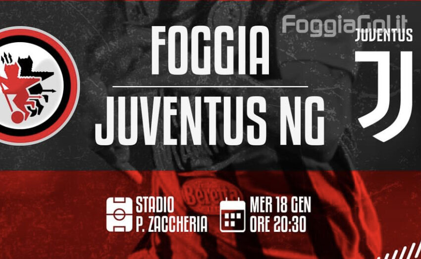  Foggia – Juventus NG 2-1 semifinale di andata di Coppa Italia (risultato finale)