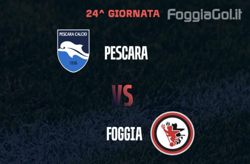  Pescara-Foggia 0-4 risultato finale