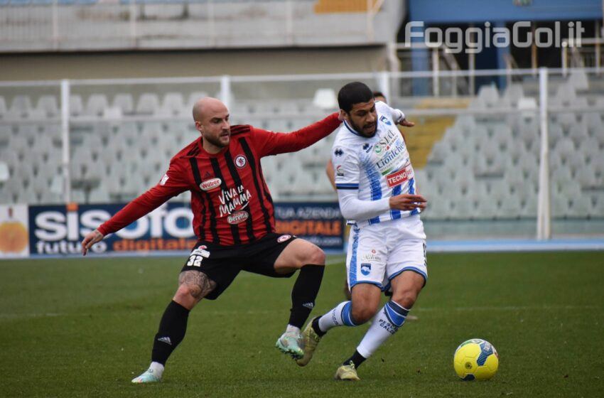  I numeri di Pescara-Foggia