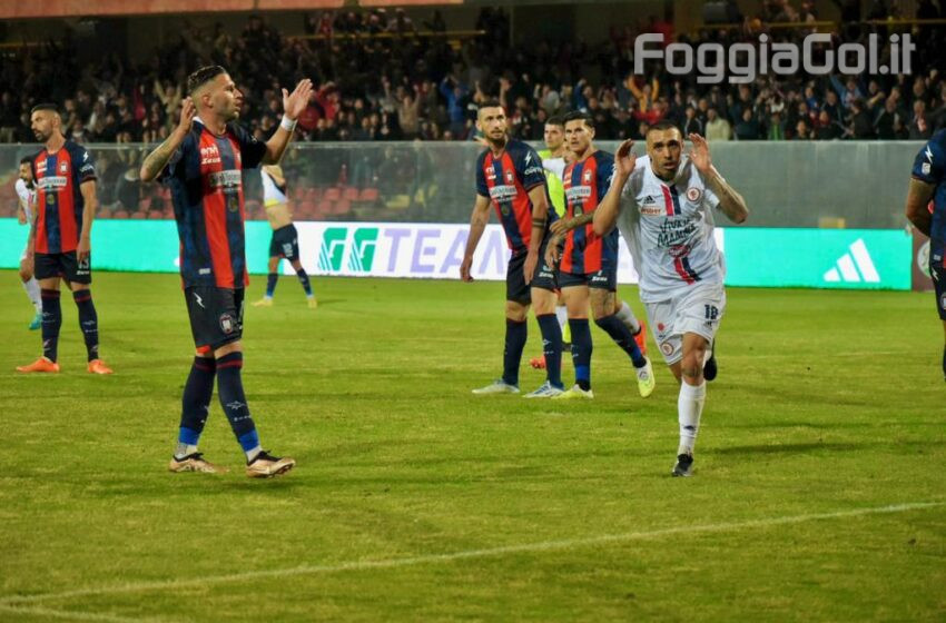  Foggia, continua il sogno. Battuto il Crotone 1-0 con un gol di Peralta