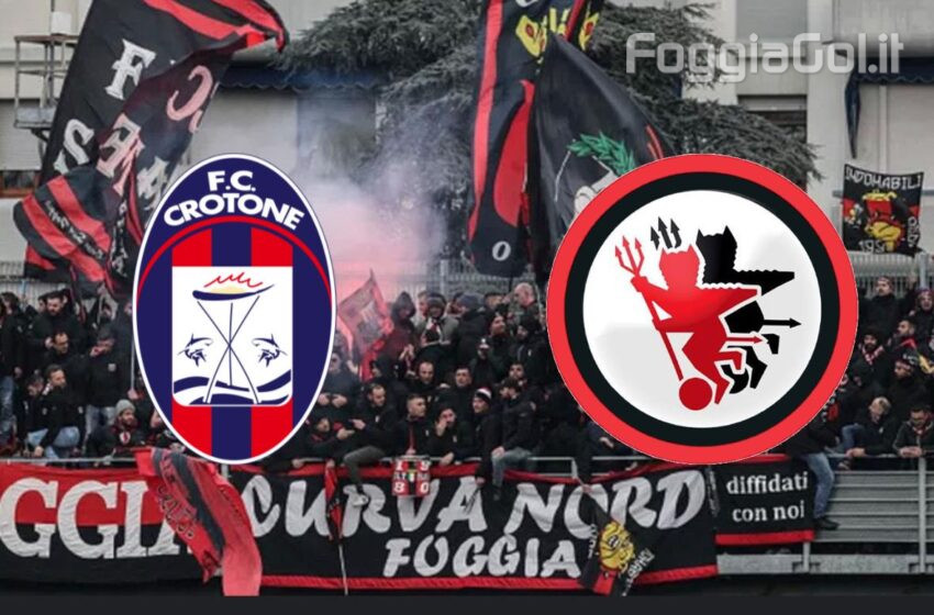  Crotone-Foggia 2-2 risultato finale (gara di ritorno secondo turno nazionale playoff)