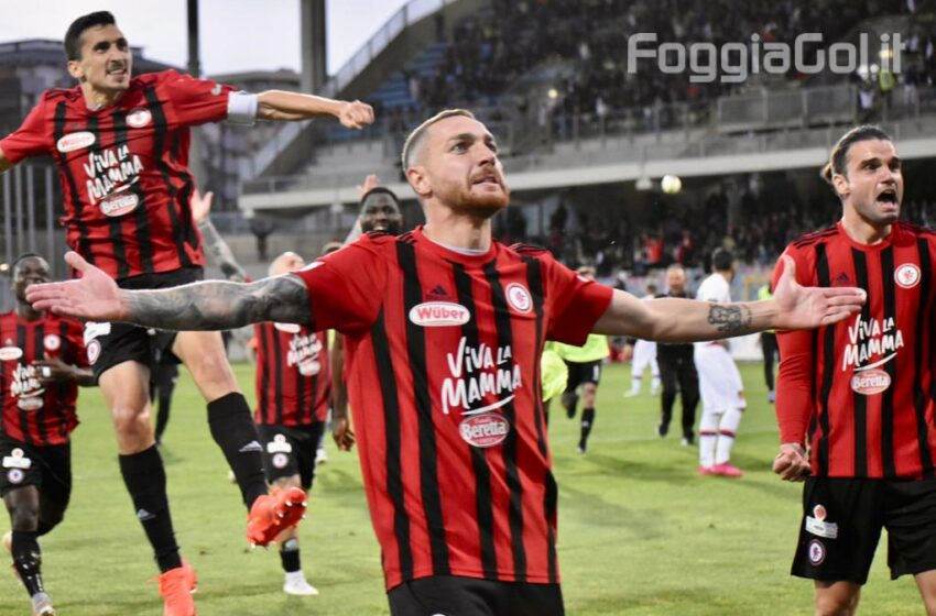  Passa il Foggia, ma quanta sofferenza! (1-1)