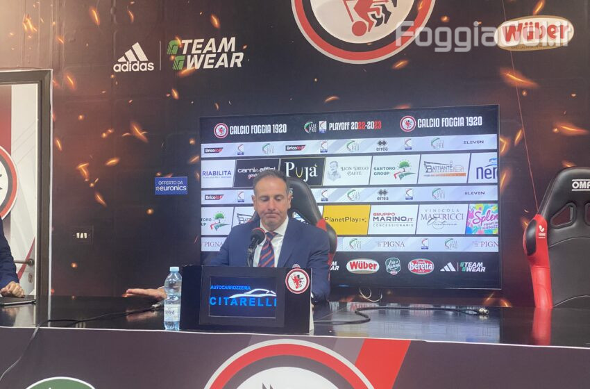  Zauli: “Rispetto per il Foggia ma mercoledì bisognerà fare la gara perfetta”