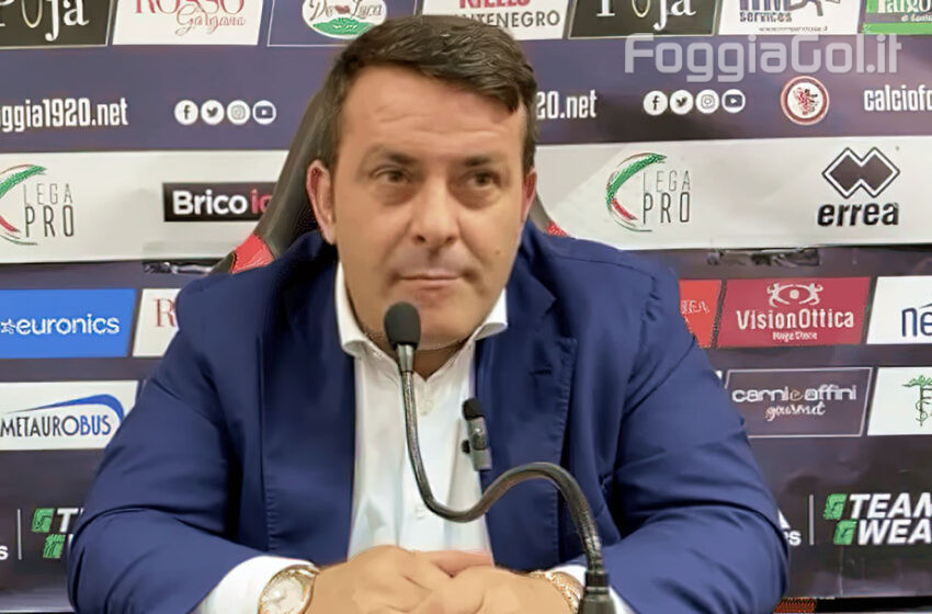  Nicola Canonico resta al timone del Calcio Foggia