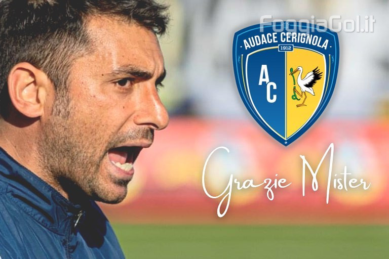  Mister Michele Pazienza e Audace Cerignola: Le strade si dividono