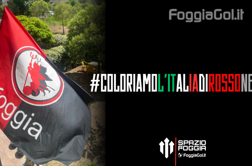 #ColoriamoL’ItaliaDiRossonero