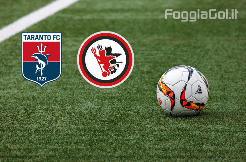  Taranto-Foggia 2-0 risultato finale