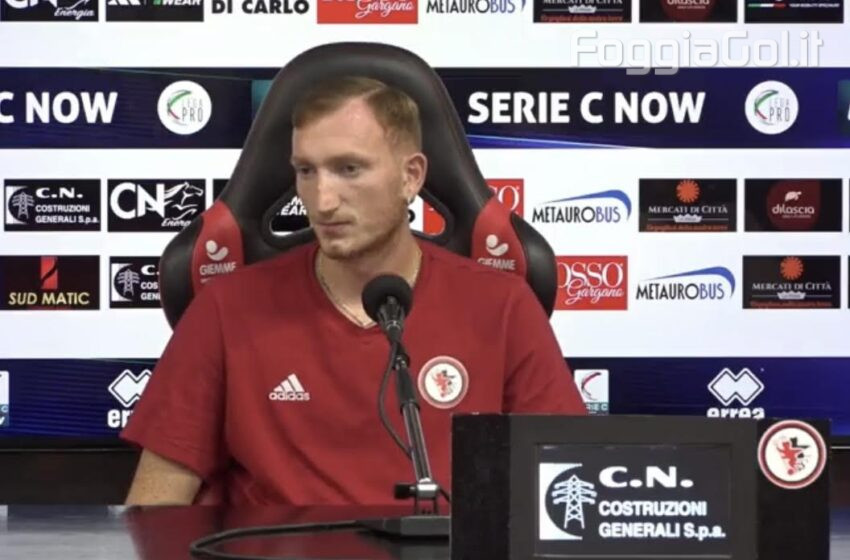  Salines: ”Non vedo l’ora di vedere e sentire i tifosi domenica contro la Turris”