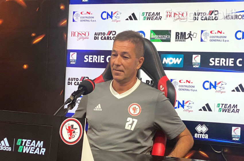  Antognozzi: “Questo Foggia è molto forte”
