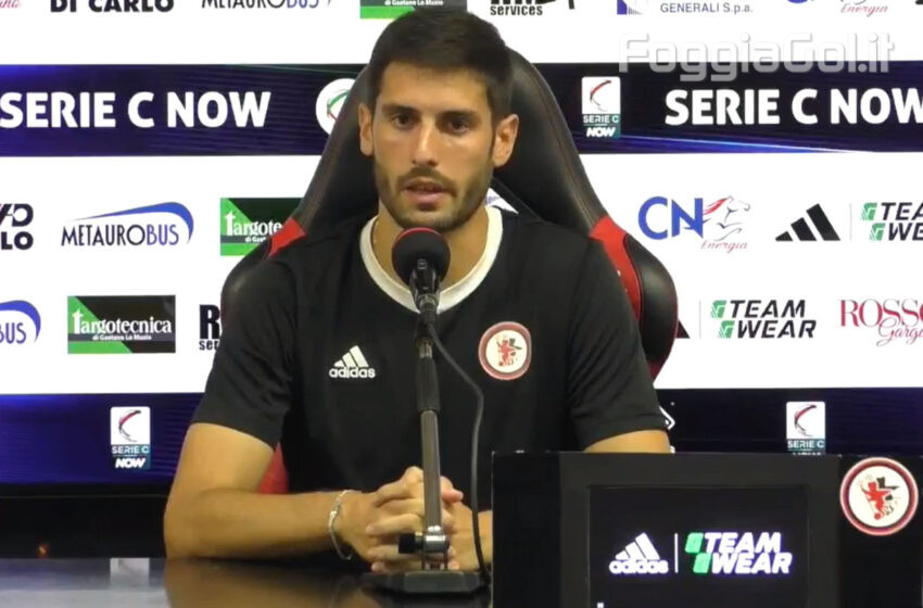  Carillo: “La squadra è in grande crescita. Foggia tappa fondamentale per la mia carriera”
