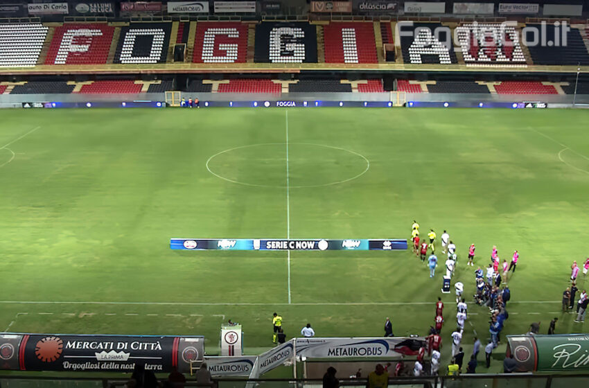  Foggia-Potenza a porte chiuse