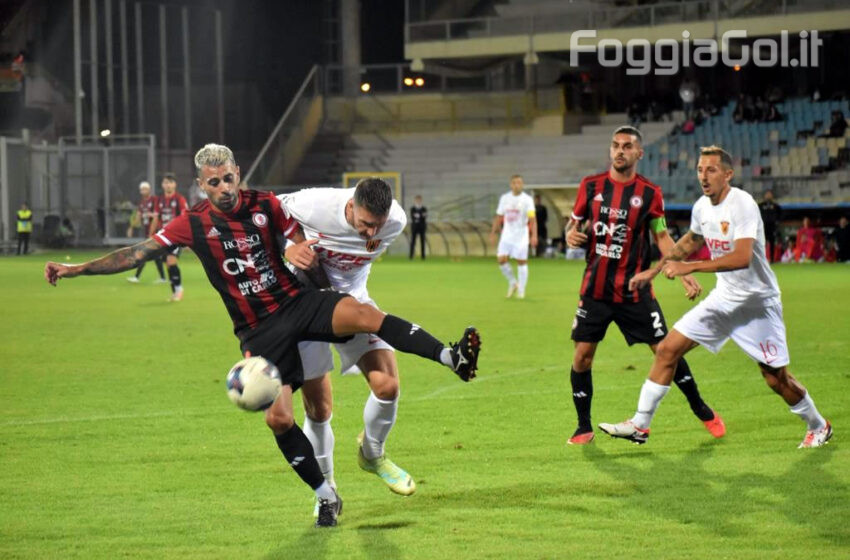  Foggia e Benevento si dividono la posta