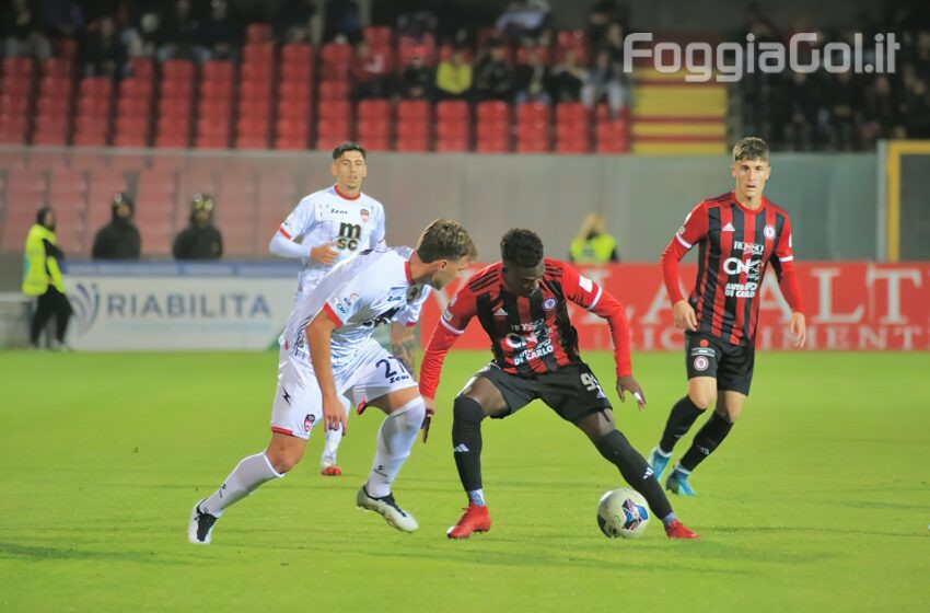  È un Foggia che non sa più vincere