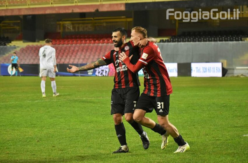  Il Foggia conquista la vittoria con troppa sofferenza