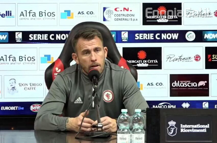  Coletti: ”Ogni singola goccia di calcio, la devono tirare fuori”