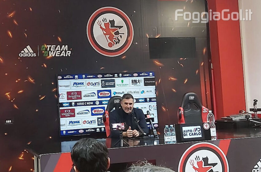  Lucarelli: “Sapevamo che il Foggia avrebbe fatto tanta intensità”