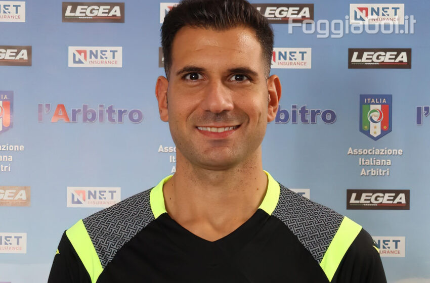  Foggia-Juve Stabia affidata a Matteo Centi