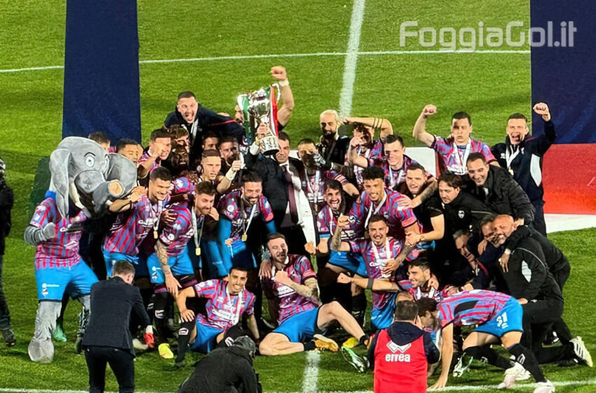  Il Catania conquista la Coppa Italia di Serie C