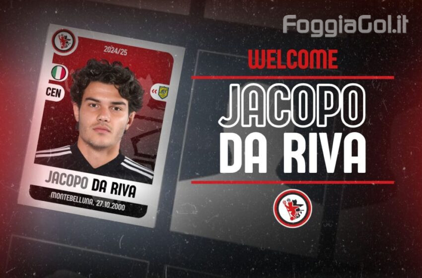  Jacopo Da Riva in prestito al Foggia
