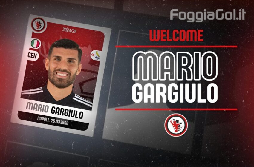  Ufficiale: Mario Gargiulo al Foggia