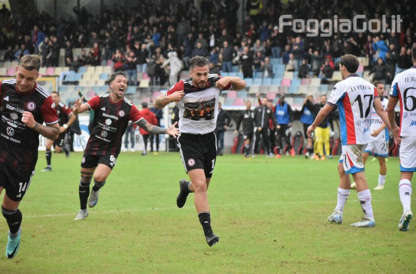  Il Foggia spreca tutto nel secondo tempo