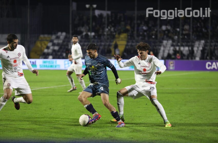  Al triplice fischio. Cavese-Foggia