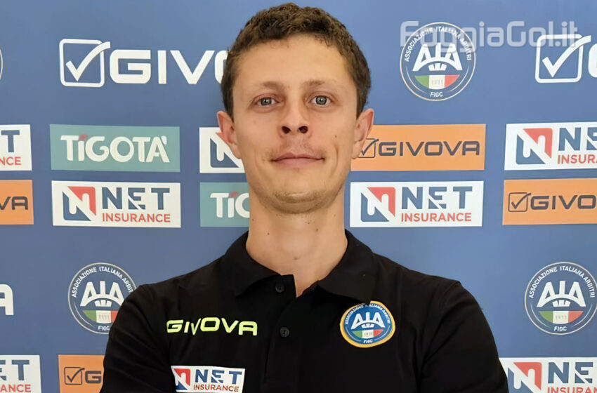  Foggia-Casertana affidata a Gabriele Restaldo