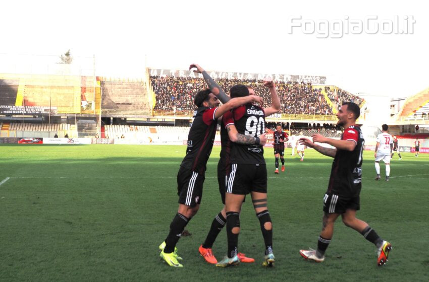  Un gran bel Foggia blocca la capolista
