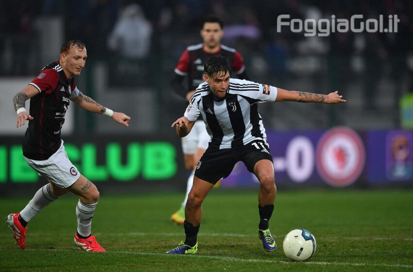  Foggia in caduta libera perde anche con la Juventus N.G.