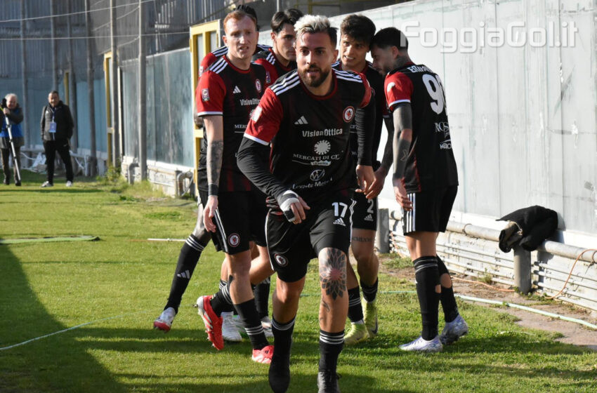 Il Foggia vince con la solita sofferenza nel finale