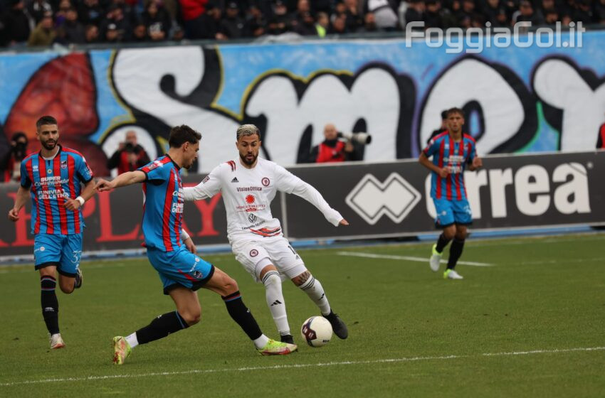  Al triplice fischio. Catania-Foggia