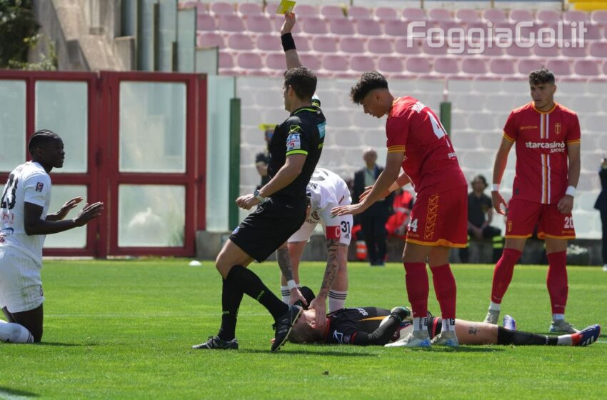  Il Foggia pareggia a Messina la prima dei playout