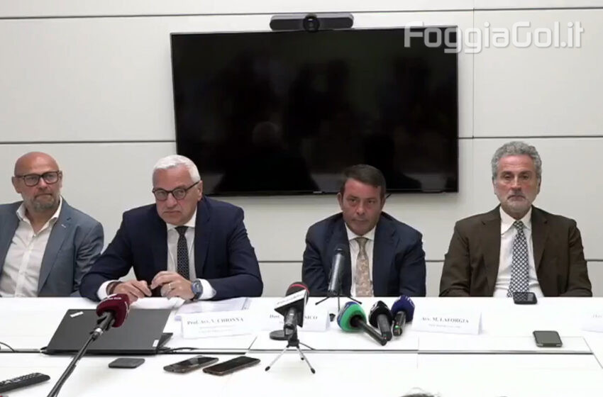  Canonico: “Iscriverò il Foggia per amore della città, ma è tempo di passare il testimone”