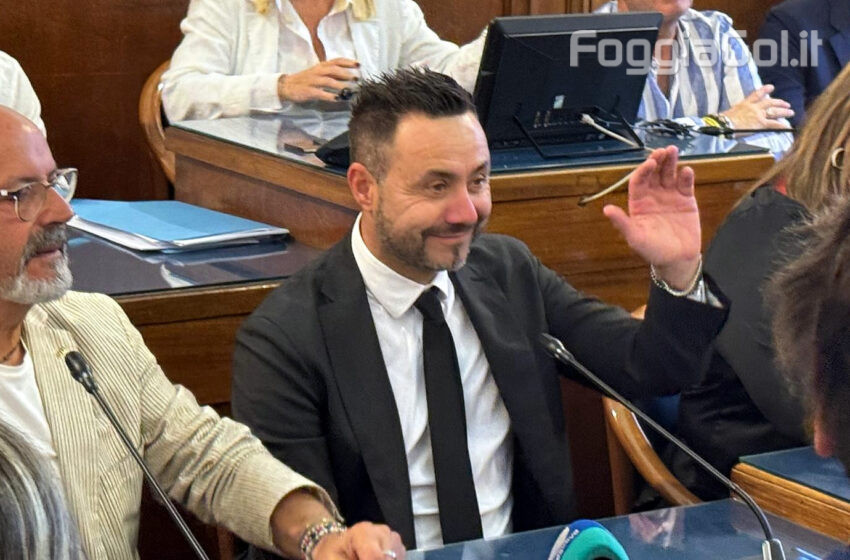  Roberto De Zerbi cittadino onorario di Foggia