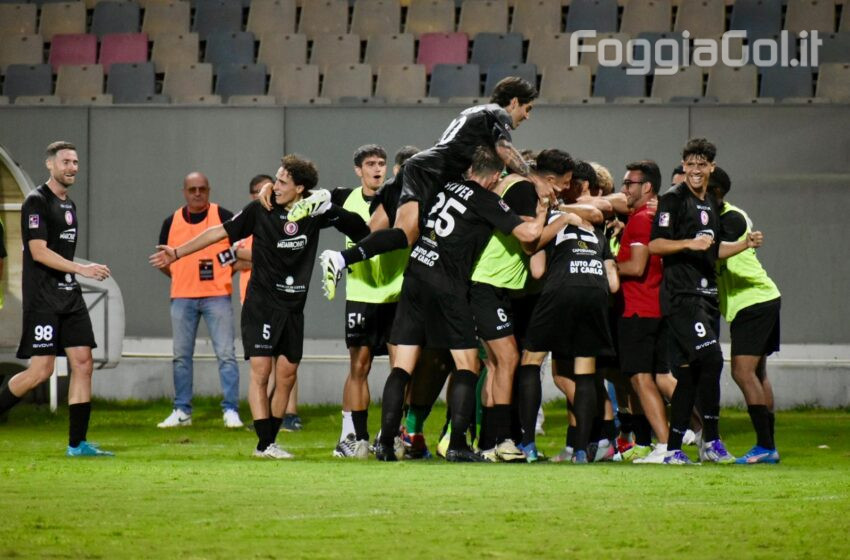  Il Foggia lotta e vince contro il Sorrento