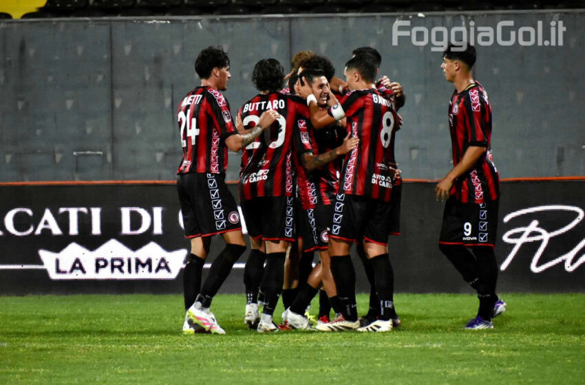  Il Foggia non resiste alla rimonta del Latina